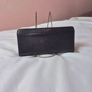 Ted Baker London Jade Black Leather Wallet